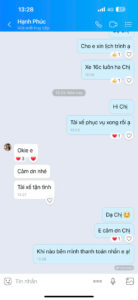 Bạn Hạnh Phúc đánh giá