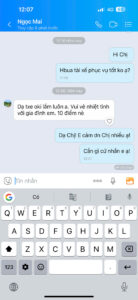 Bạn Ngọc Mai đánh giá