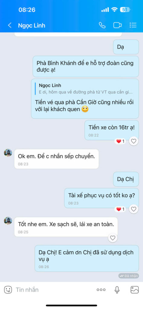 Bạn Ngọc Linh đánh giá