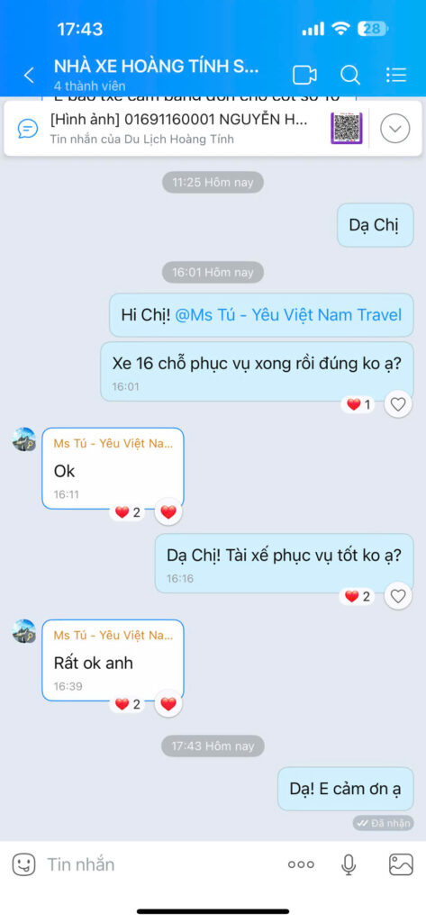 Bạn Tú đánh giá
